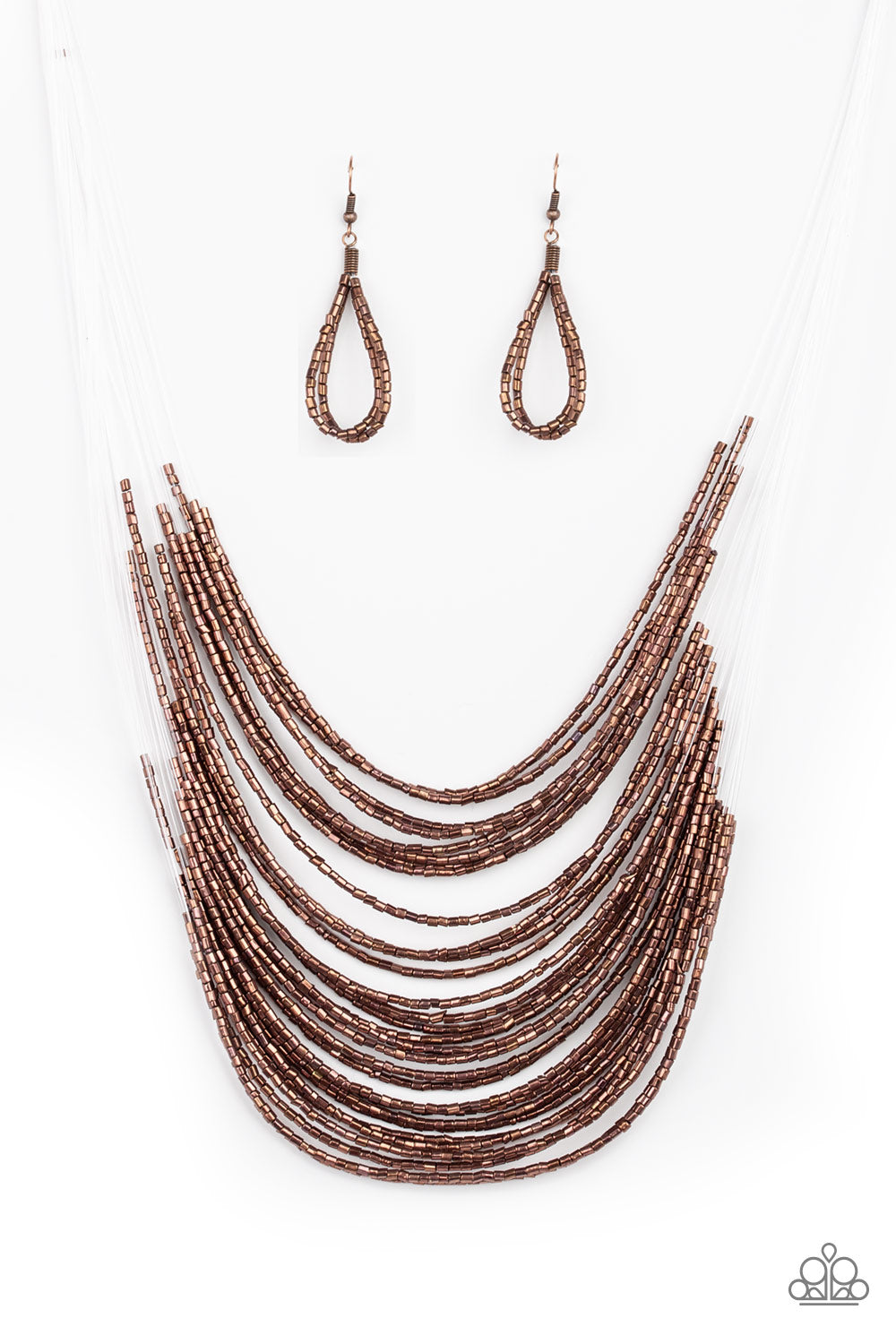 Catwalk Queen Copper Necklace