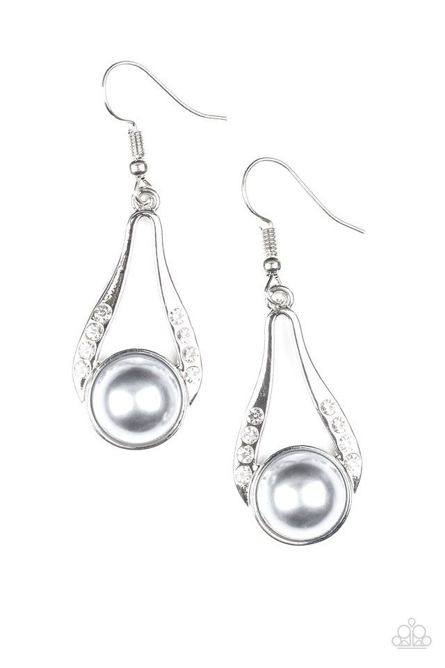 Headliner Over Heels Silver Earrings
