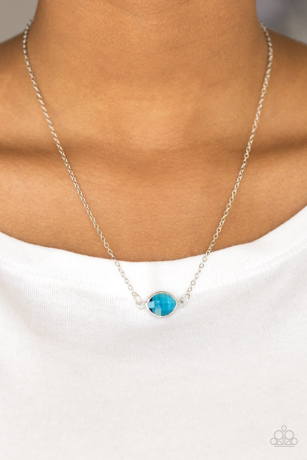 Fashionably Fantabulous Blue Necklace