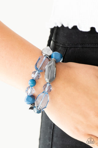 Rockin Rock Candy Blue Bracelet