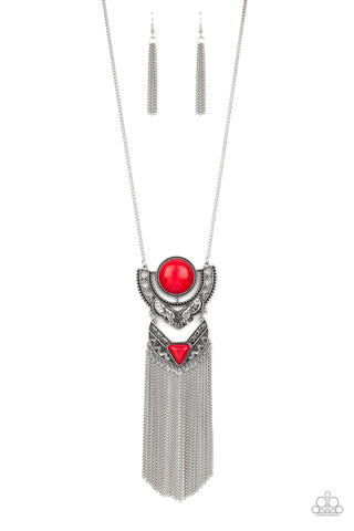 Spirit Trek Red Necklace