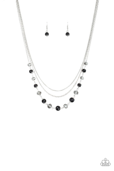 Tour de Demure Black Necklace