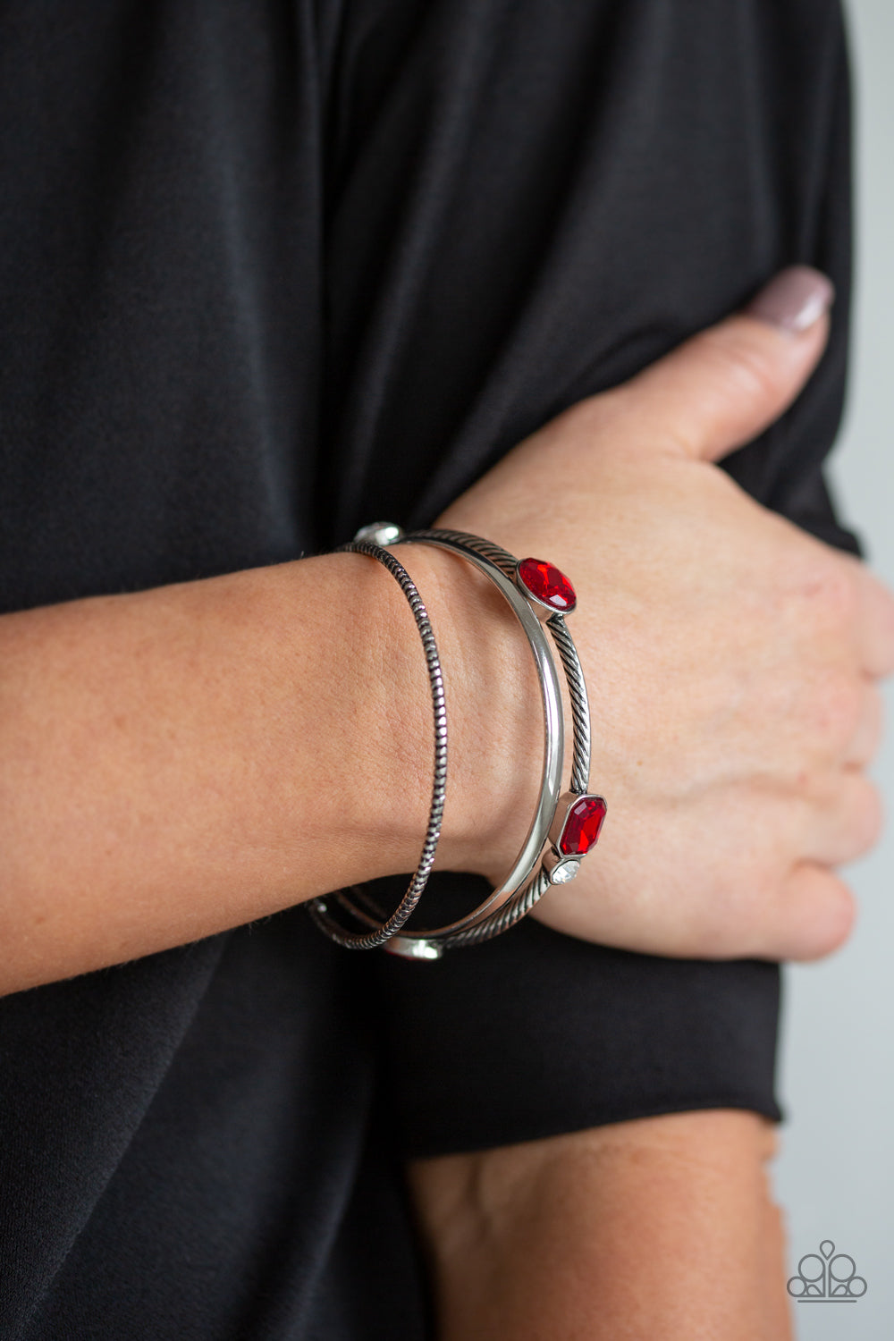 City Slicker Sleek Red Bracelet