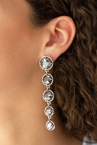 Drippin' in Starlight Silver Post Earrings