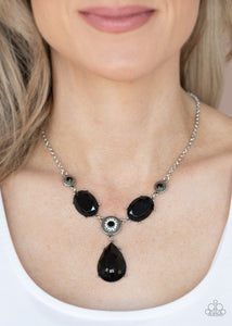 Heirloom Hideaway Black Necklace