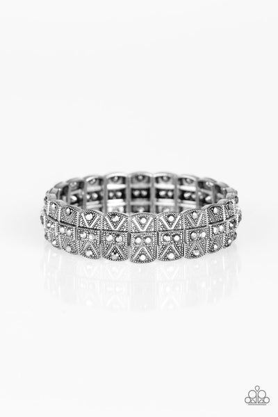 Modern Magnificence Silver Bracelet