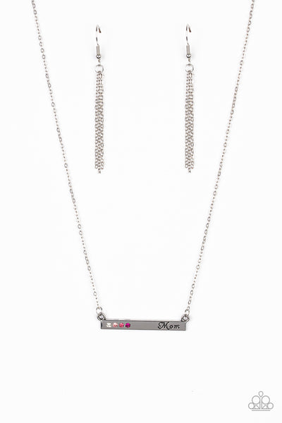 Mom's Do It Better Pink Necklace