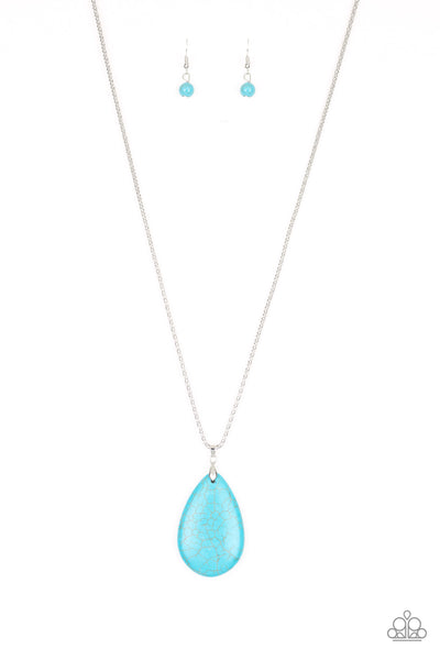 Sedona Sandstone Blue Necklace