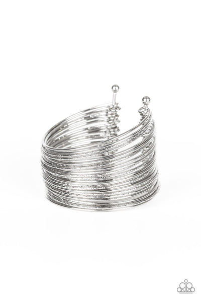 Stacked to the Max Silver Bracelet