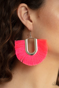 Tassel Tropicana Pink Earrings