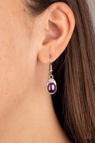 How Fancy Purple Earrings