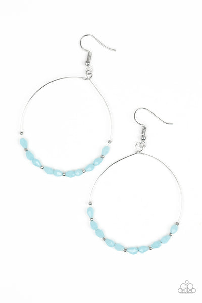 Prize Winning Sparkle Blue Earrings