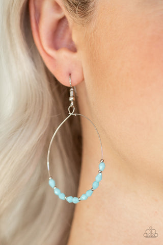 Prize Winning Sparkle Blue Earrings