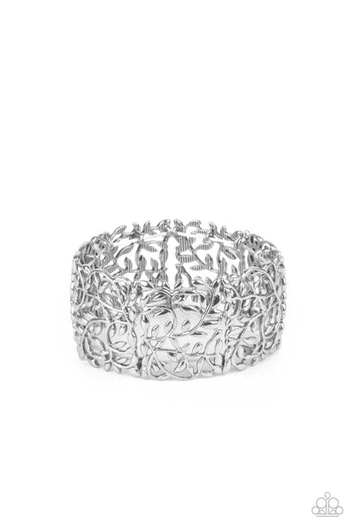 Verdantly Vintage Silver Bracelet