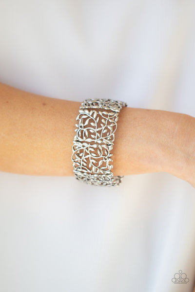 Verdantly Vintage Silver Bracelet
