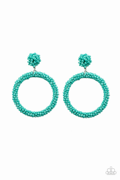 Be All You Can Bead Blue Post Earrings