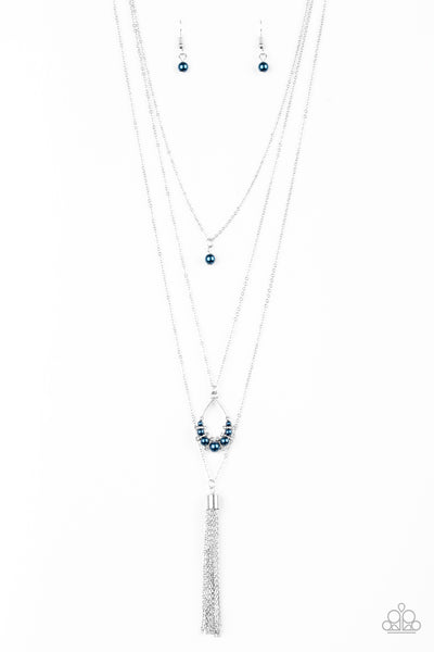 Be Fancy Blue Necklace
