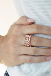 Divine Design Rose Gold Ring