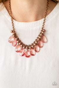 Fashionista Flair Copper Necklace