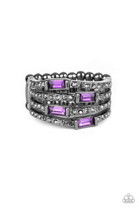 Royal Reflections Purple Ring