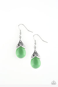Spring Dew Green Earrings