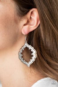 Taj Mahal Silver Earrings