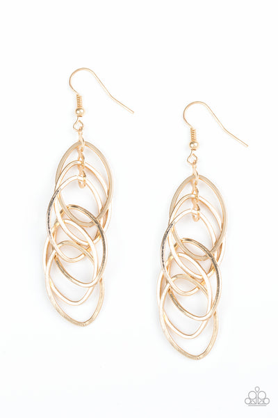 Tangle Tango Gold Earrings