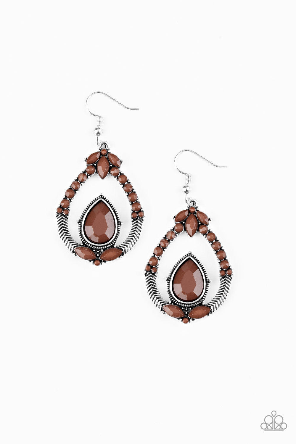 Vogue Voyager Brown Earrings