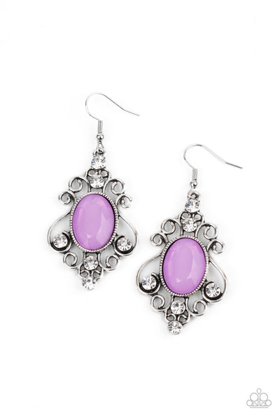 Tour de Fairytale - Purple Earrings Paparazzi