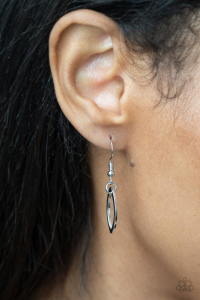 Dizzying Definition - Silver Lanyard