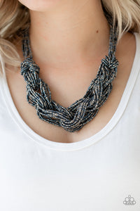 City Catwalk Blue Necklace