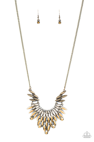 Leave it to Luxe Brass Necklace