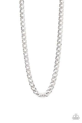 Undefeated Silver Urban Necklace