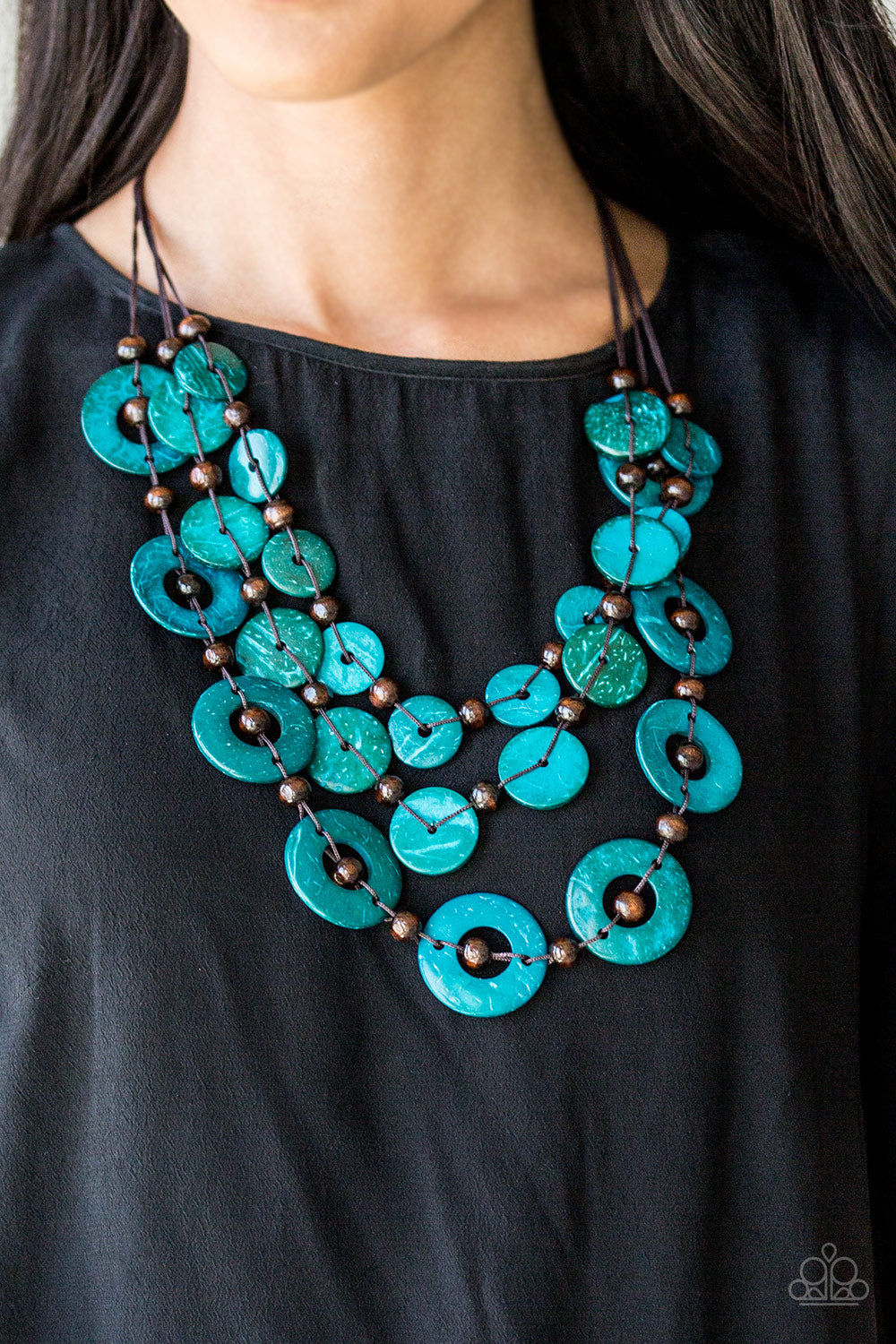 Catalina Coastin' Blue Necklace