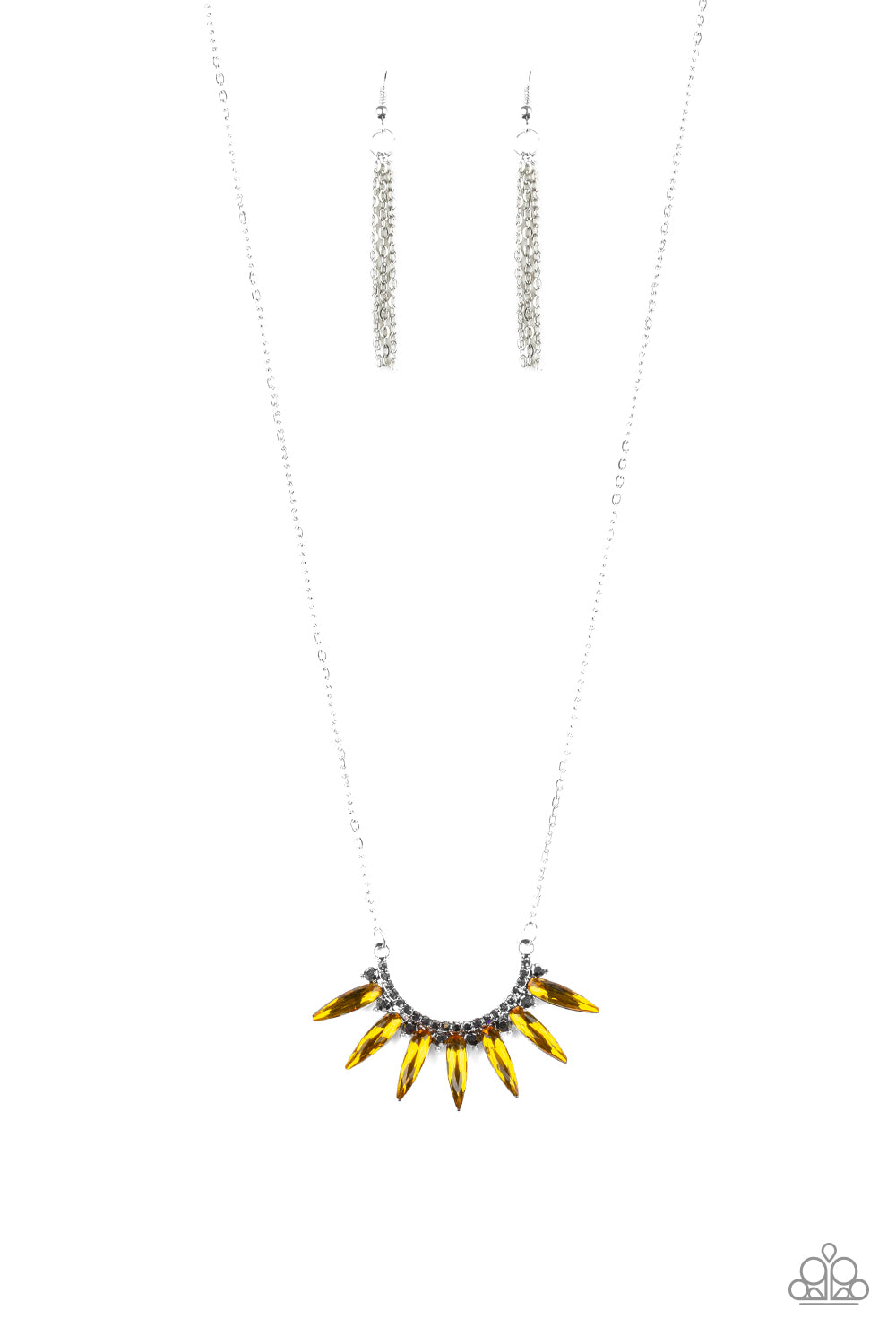 Empirical Elegance Yellow Necklace