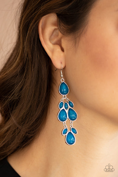 Superstar Social Blue Earrings