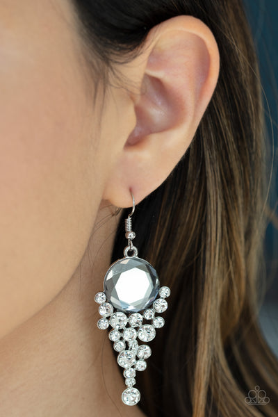 Elegantly Effervescent Silver Earrings