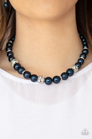 Rich Girl Refinement Blue Necklace