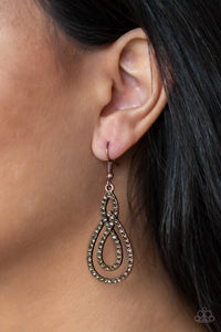 Sassy Sophistication Copper Earrings