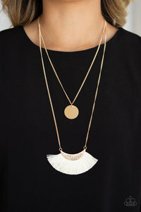 Tassel Temptation Gold Necklace