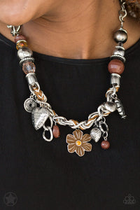 Charmed I Am Sure Brown Necklace