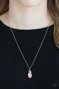 Diamonds for Days Pink Necklace