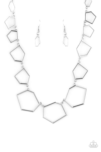 Full Frame Fashion Silver Necklace