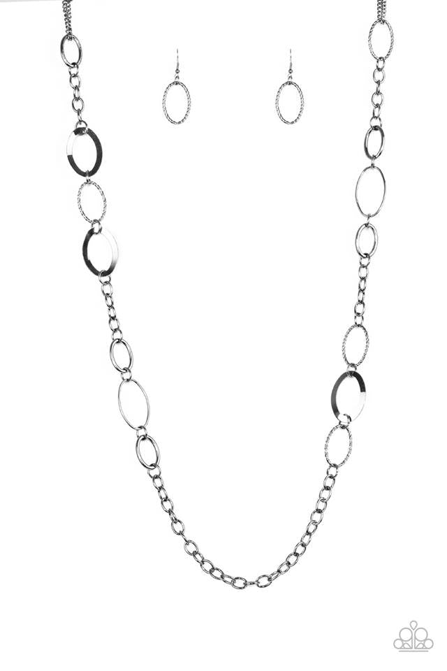 Chain Cadence Black Necklace