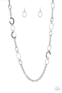 Chain Cadence Black Necklace