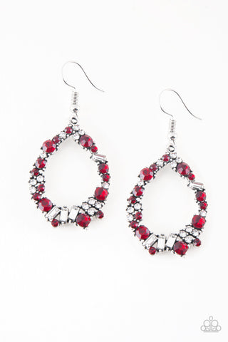 Crushing Couture Earrings Red