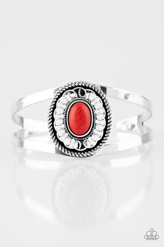 Deep in the Tumbleweeds Red Bracelet