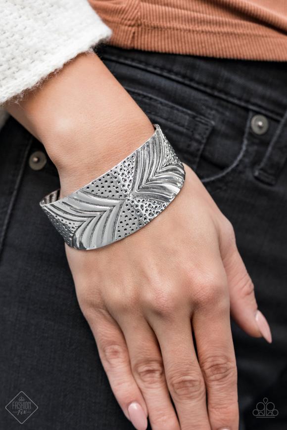 Geo Guru Silver Bracelet