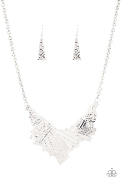 Happily Ever Aftershock Silver Necklace