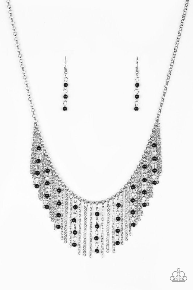 Harlem Hideaway Black Necklace